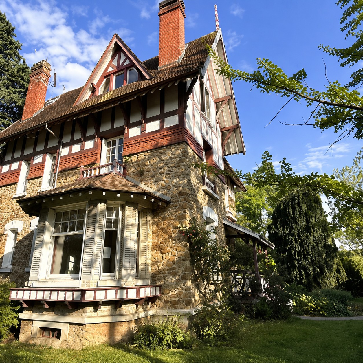 Photo de Maison anglo-normande de 220m² habitables et terrain de 2265m²